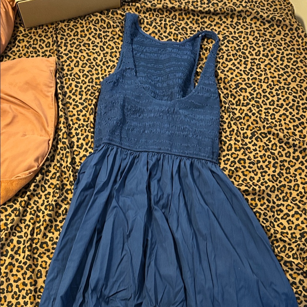 Madewell Royal Blue Mini Dress